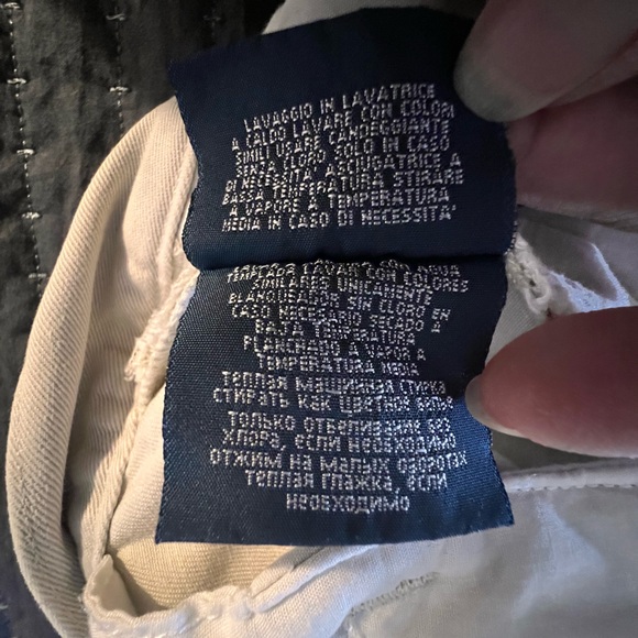 Polo Ralph Lauren Shorts Boys Size 20 Beige Khaki Flat Front School Uniform - Picture 15 of 16